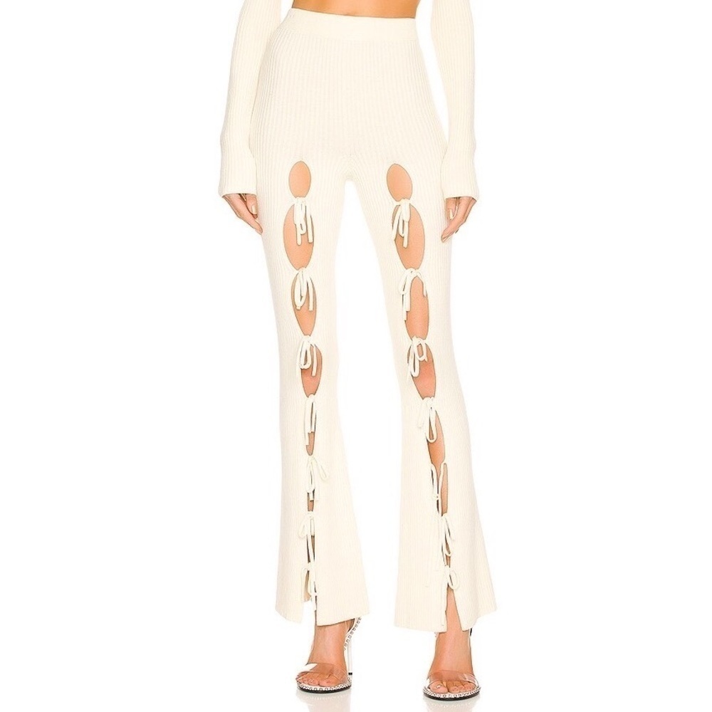 H:ours Aiden Knit Pant in Ivory M